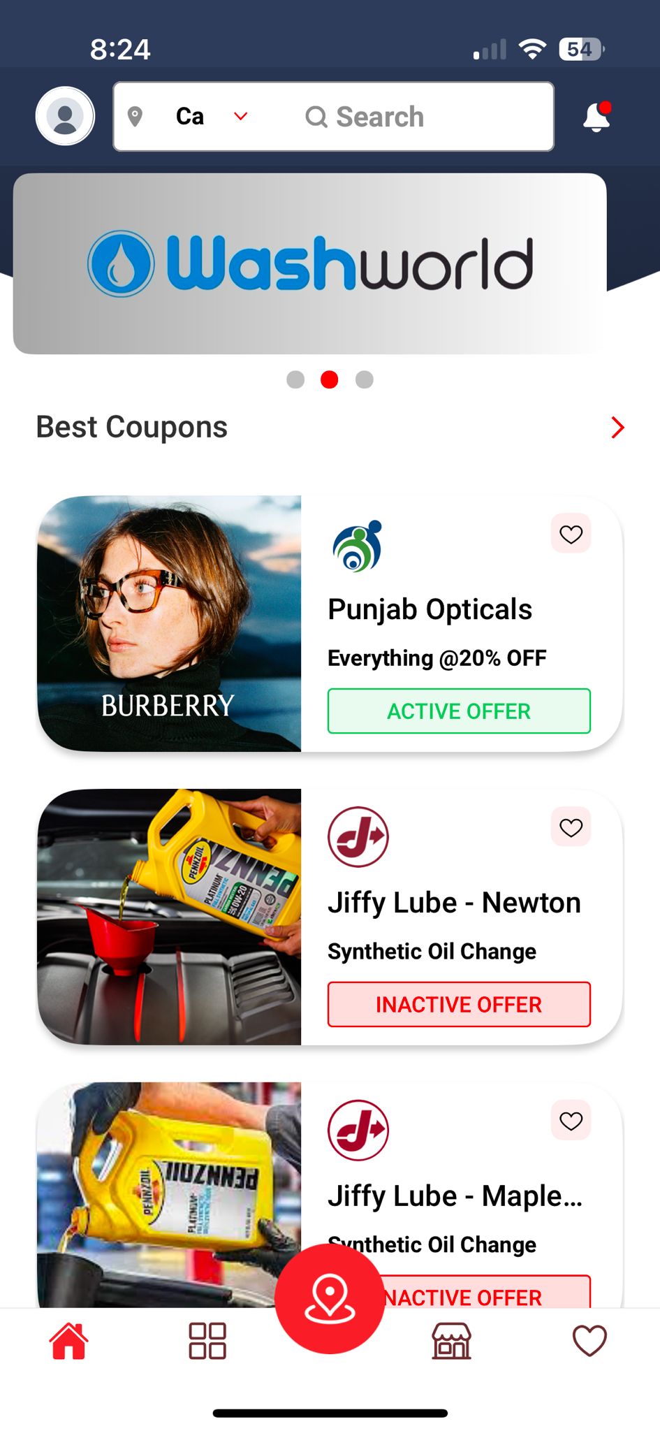 Mobile Coupon App